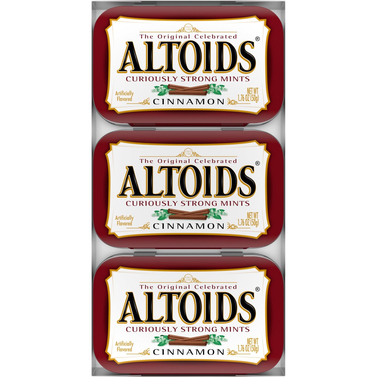 Altoids Cinnamon Mints, 12 Count / 1.76 oz - Image 1