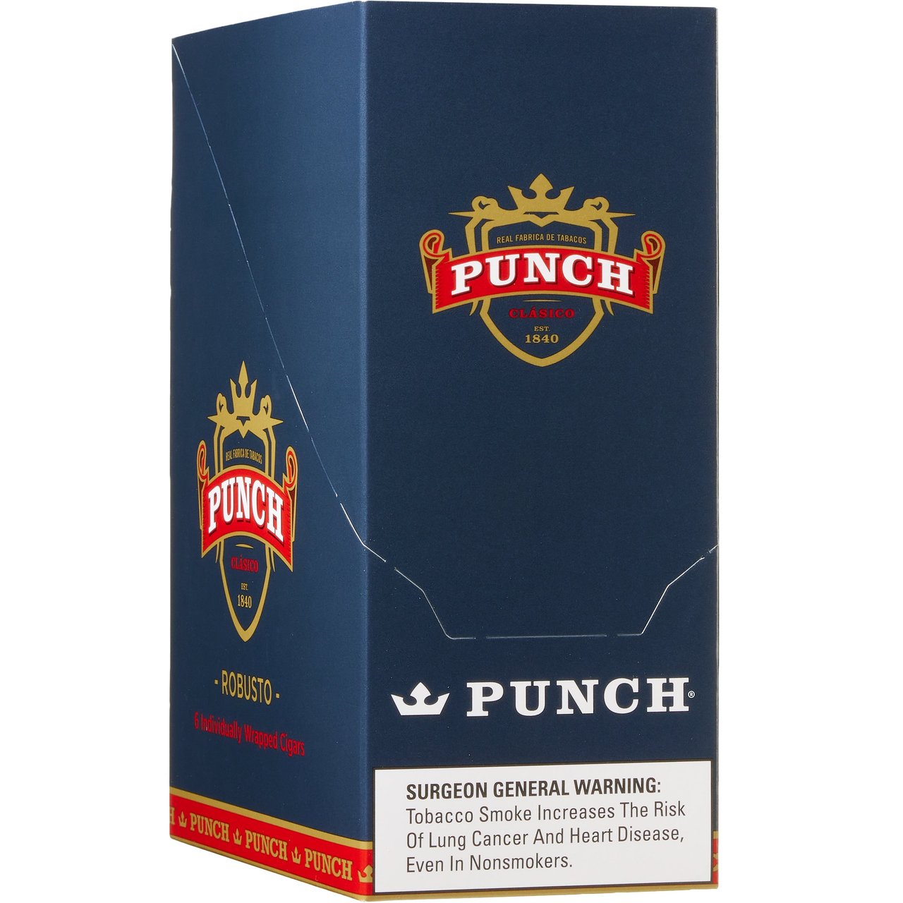 Punch Robusto Cigar 6-Count with Humidity Packs - Image 1