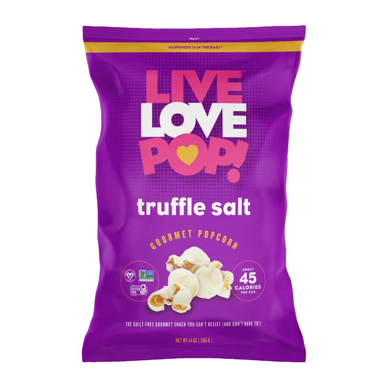 Live Love Pop Truffle Salt Popcorn 14 Ounces