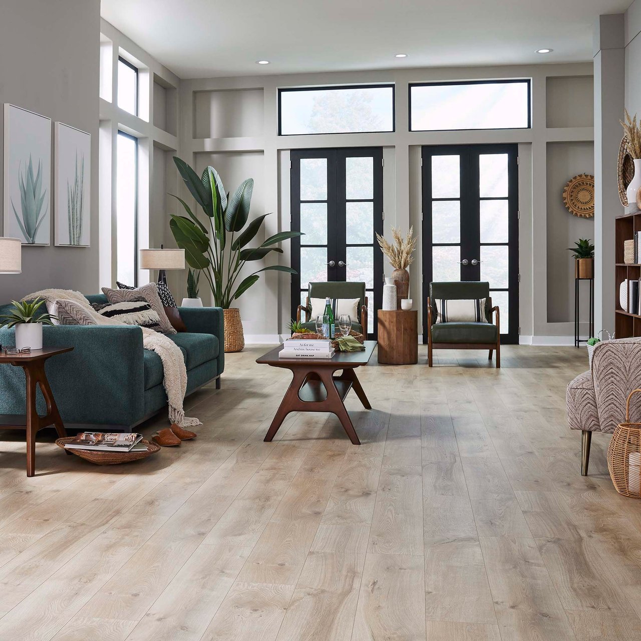Mohawk Home Hybrid Resilient Floor Walker Creek 7.5" x 48" - Image 1