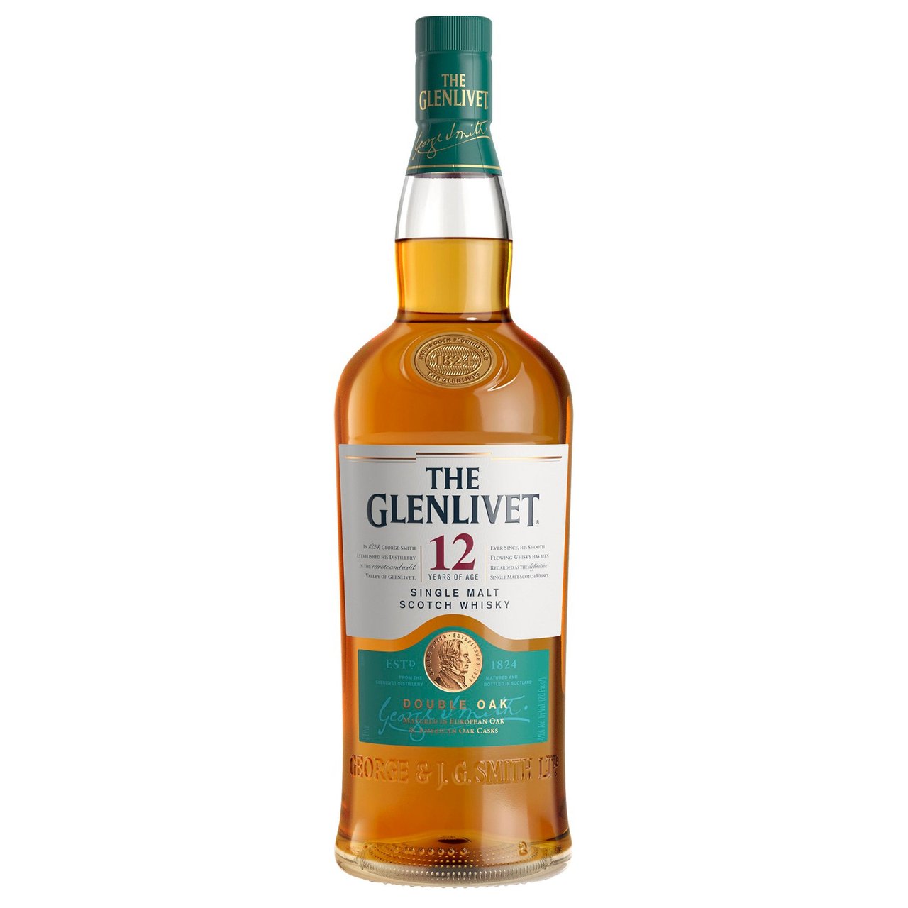 The Glenlivet 12 Year Single Malt Scotch Scotland 1 Liter