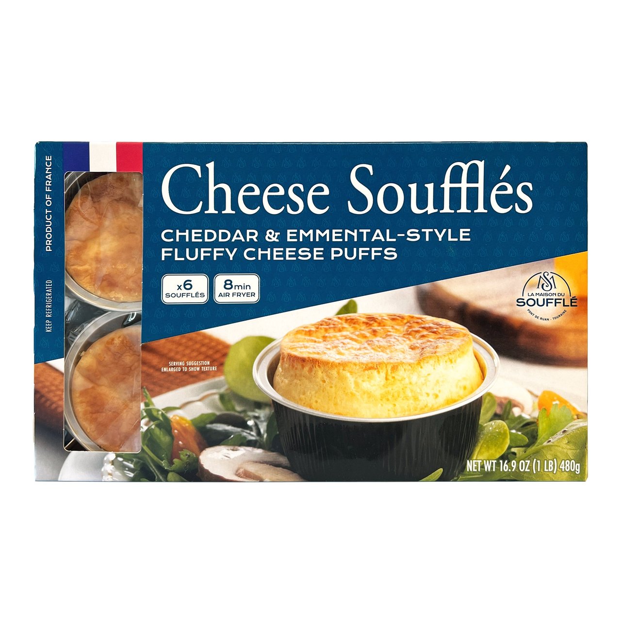 Overseas Cheese Soufflés 16.9 oz - Image 1