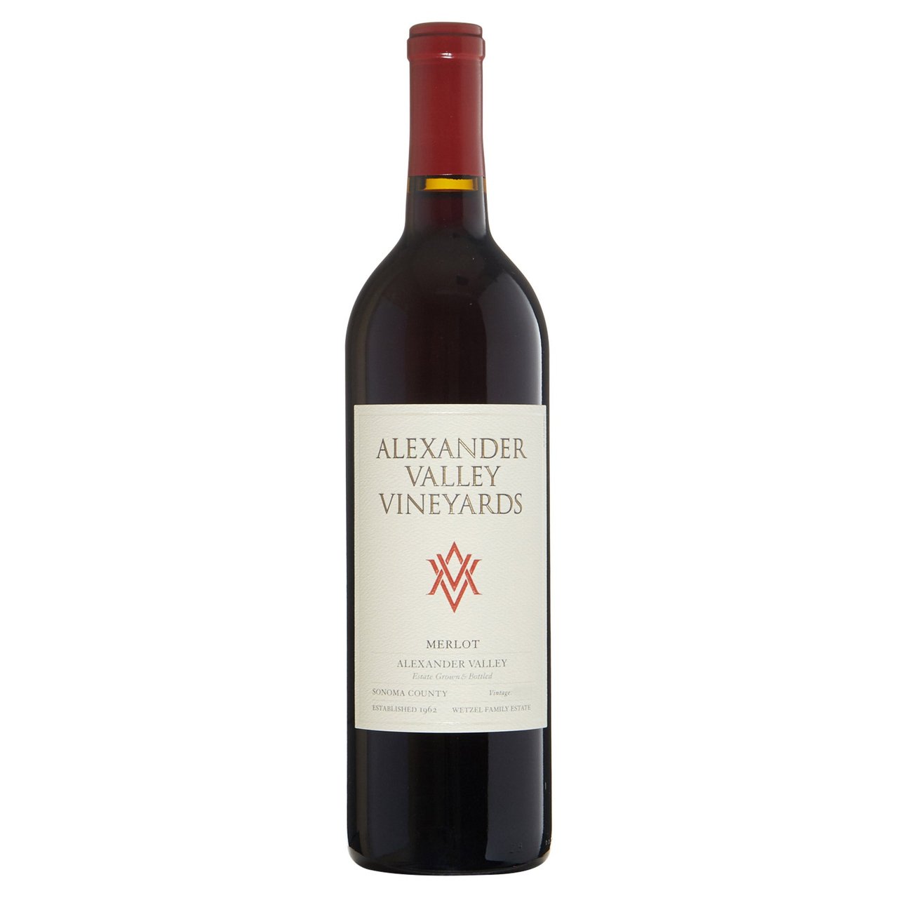 Alexander Valley Merlot Sonoma 750ML - Image 1