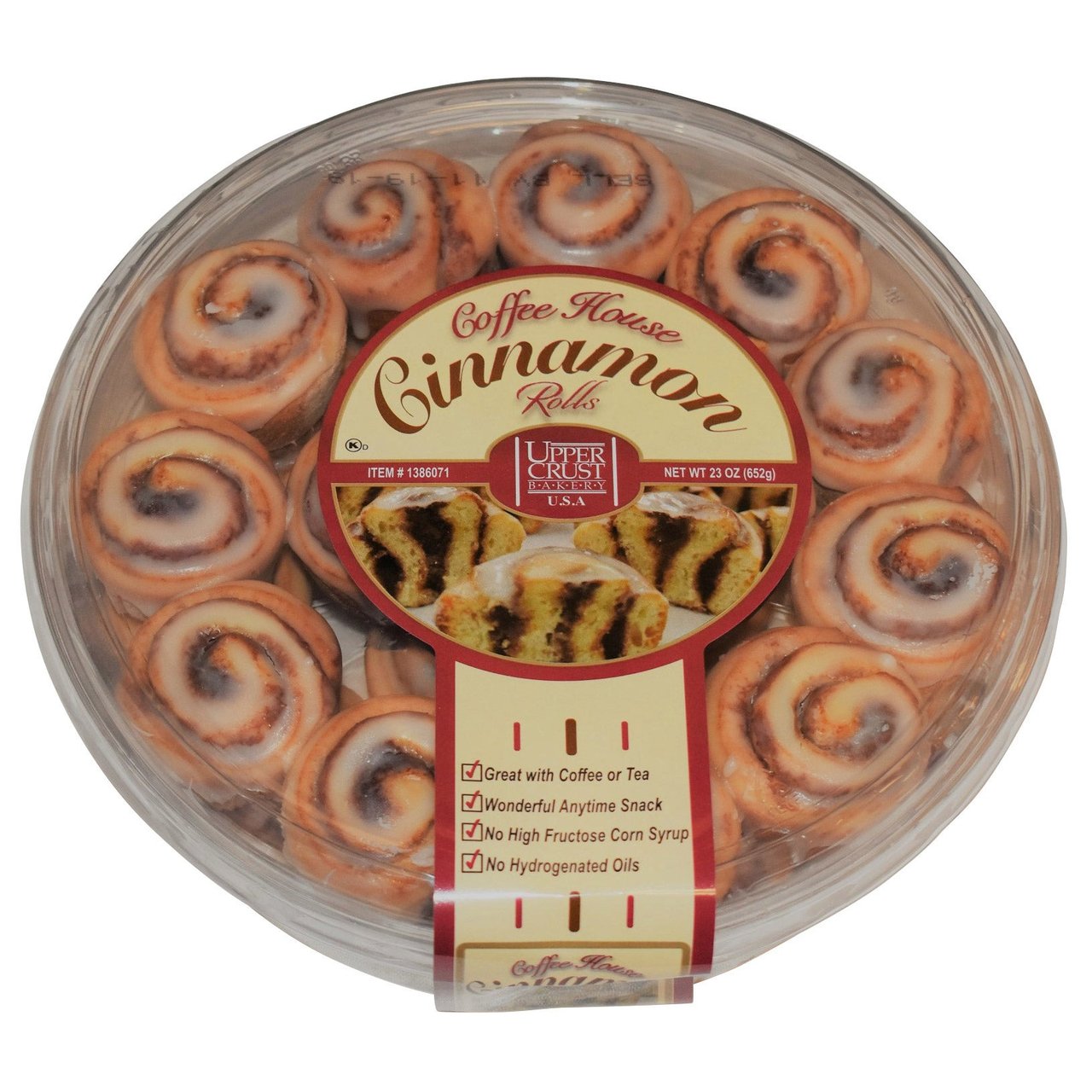 Upper Crust Bakery Mini Cinnamon Rolls 28 CT / 23 oz - Image 1