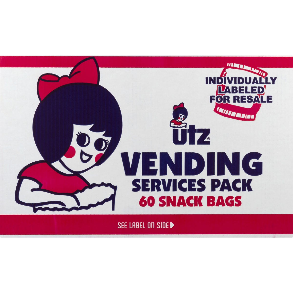 Utz Original Potato Chips Vending Box, 1 oz, 60-Count (3.75 lb) - Image 1