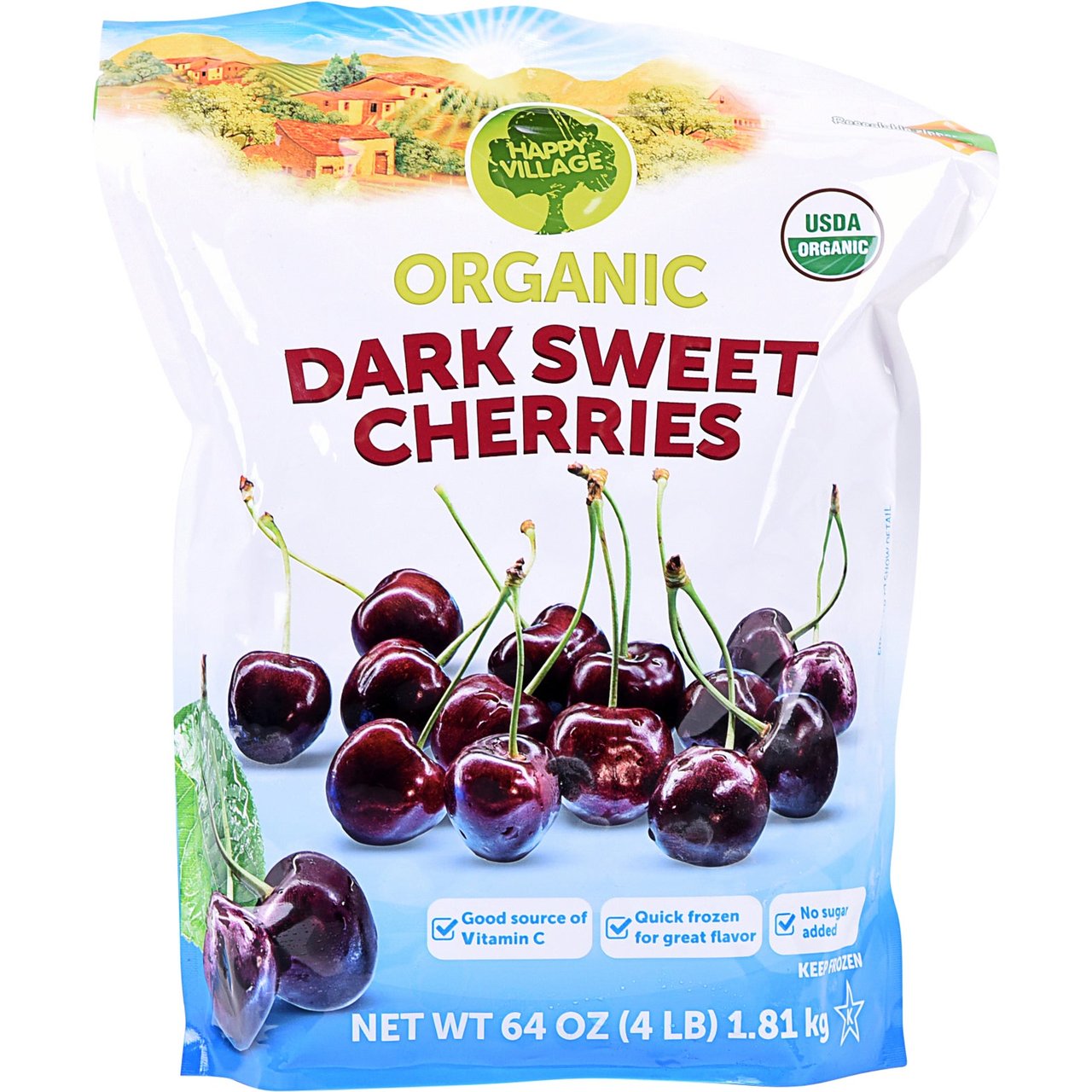 Happy Village Organic Cherries 4 lbs - Image 1