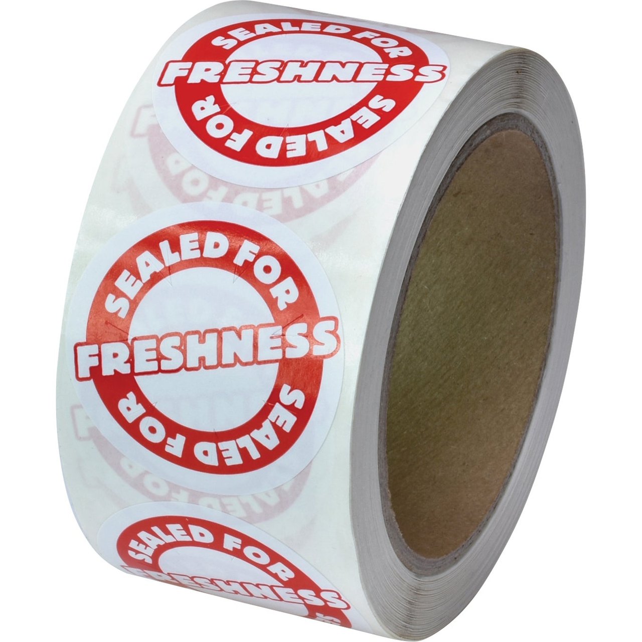 Iconex 500 Per Roll Tamper Seal Circle Labels ICX90232498, 4 Rolls