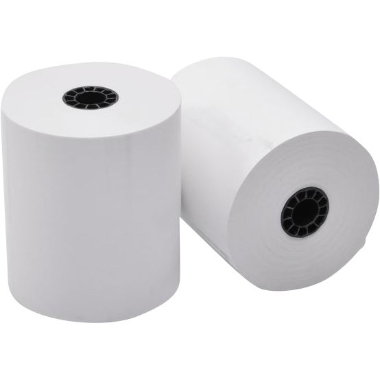 Iconex Impact Bond Paper Rolls, 2.25" x 150 ft, White, 12-Pack (ICX90742202) - Image 1