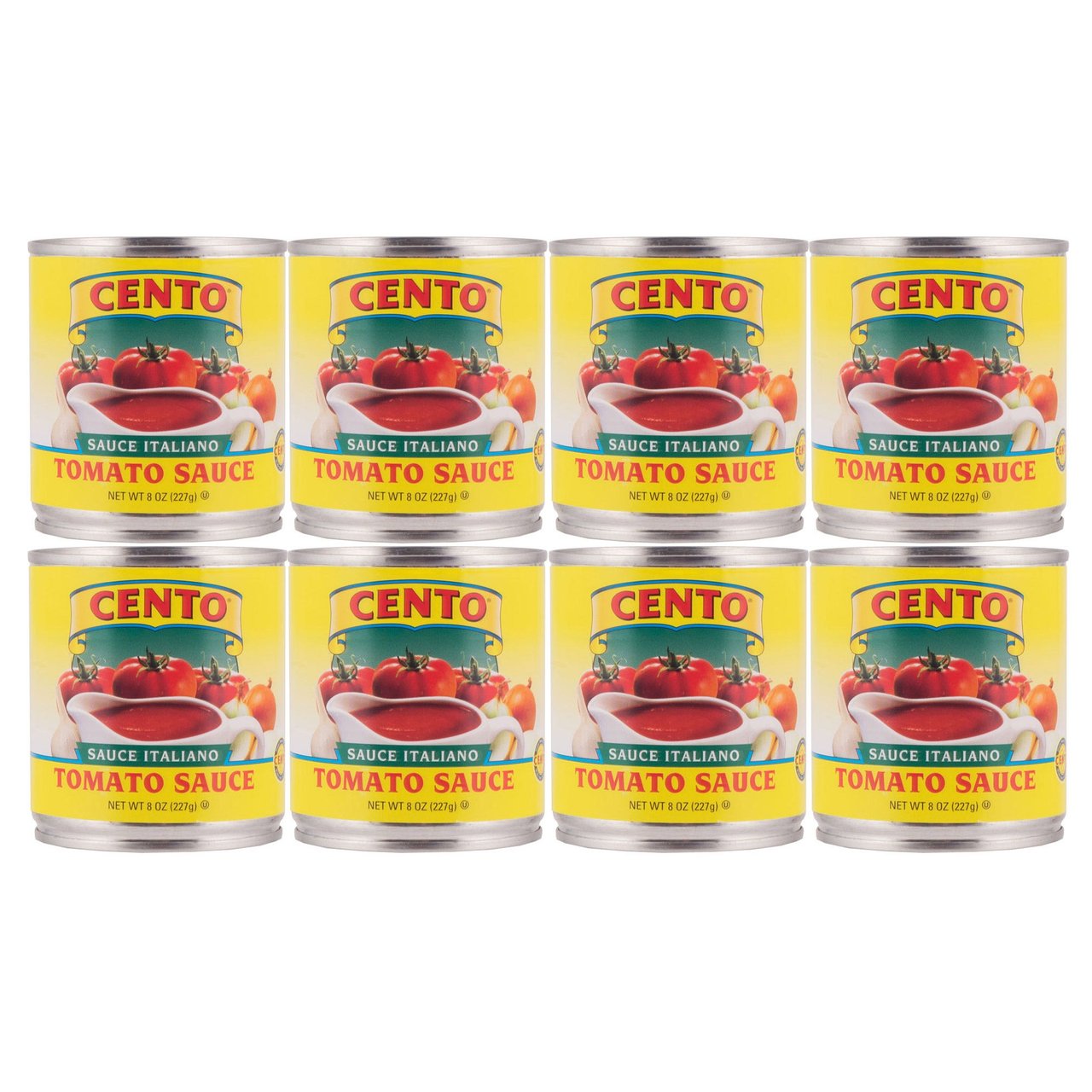 Cento Italiano Tomato Sauce, 8/8 oz (4 lbs)