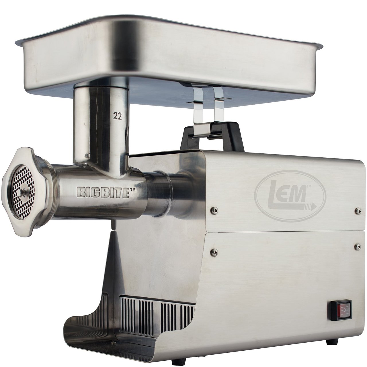 LEM DualGrind #22 BigBite Meat Grinder - Image 1