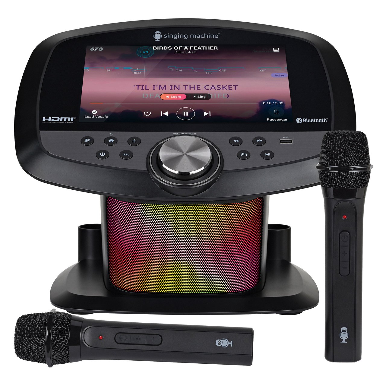 SINGING MACHINE KARAOKE '26 VOCAL HERO ISM9027 - Image 1