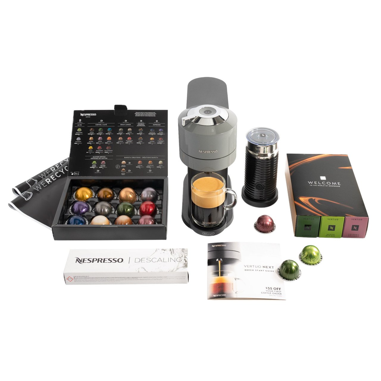 Nespresso Vertuo Next Coffee & Espresso Single Serve Brewer - Image 1