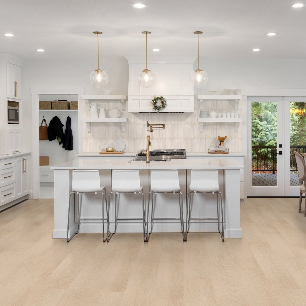 MSI Aspen Beech 9" x 48" 5mm 20MIL Vinyl Tile - Image 1