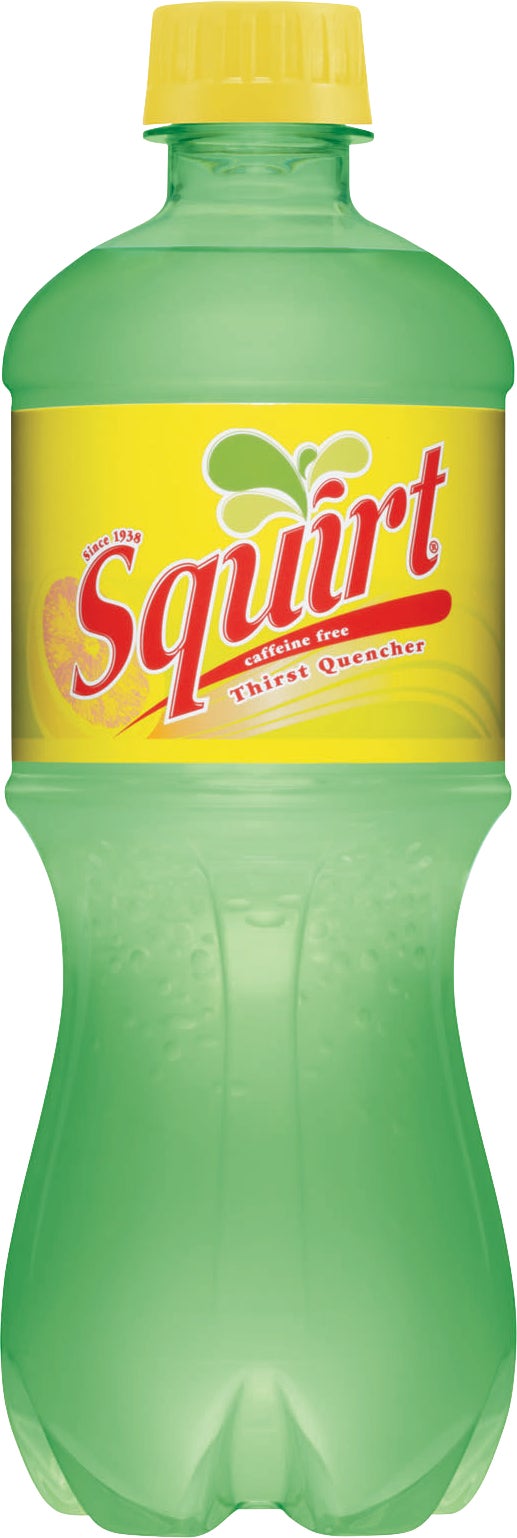 Squirt Grapefruit Citrus Soda, 20 fl oz, 24 Count