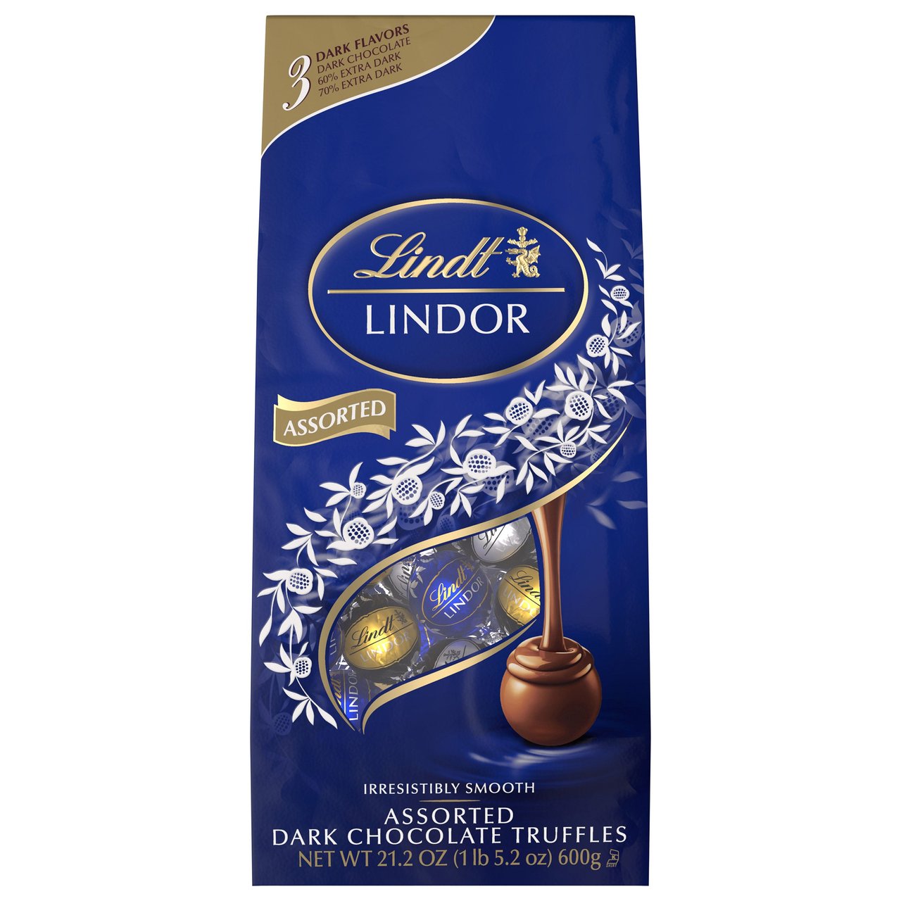 Lindt Dark Assortment Bag 21.2 oz - Image 1