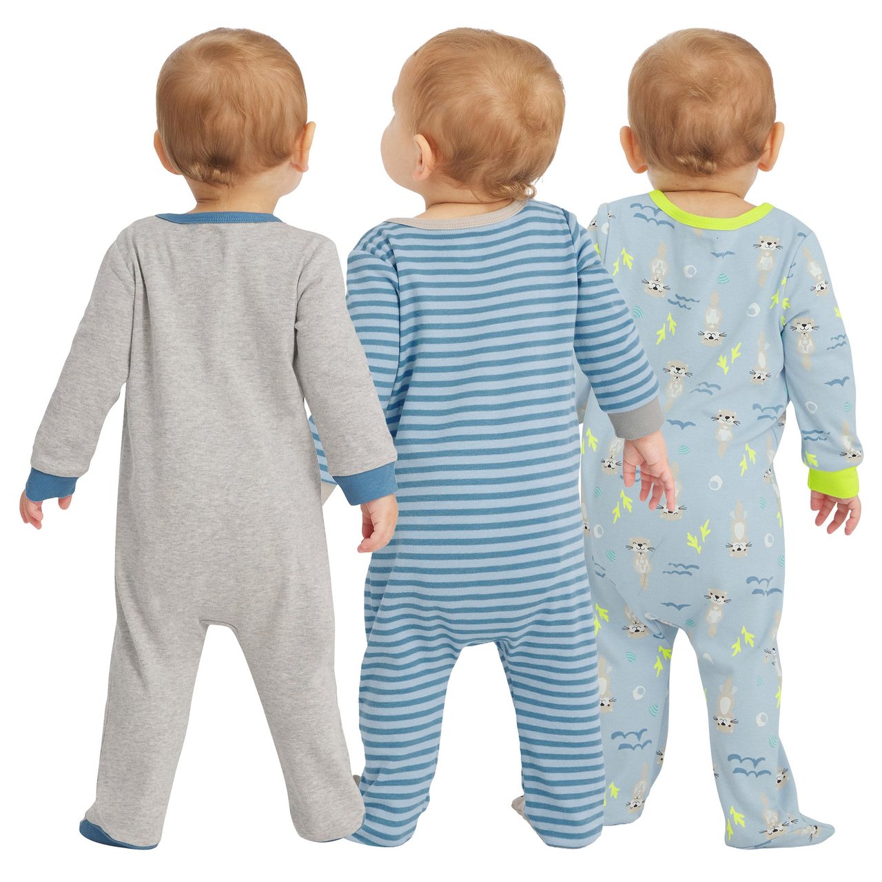 Koala Baby 3-Pack Coveralls - Image 1