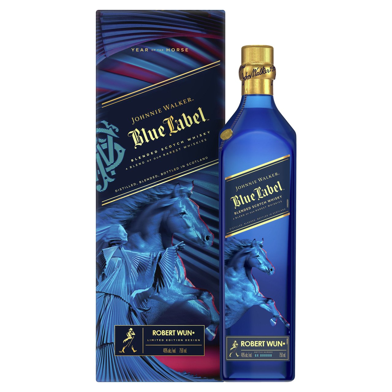Johnnie Walker Blue Label Year of the Horse Scotland 750ml