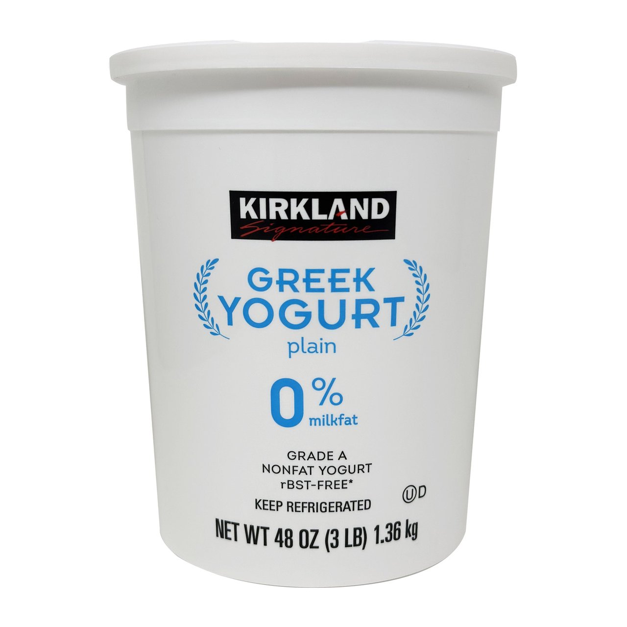 Kirkland Signature Nonfat Greek Yogurt 48 oz - Image 1