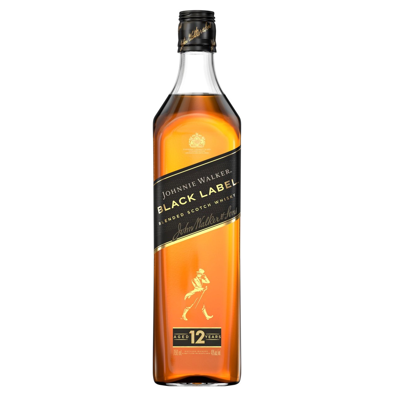 Johnnie Walker Black Label Scotch Scotland 750 ML - Image 1