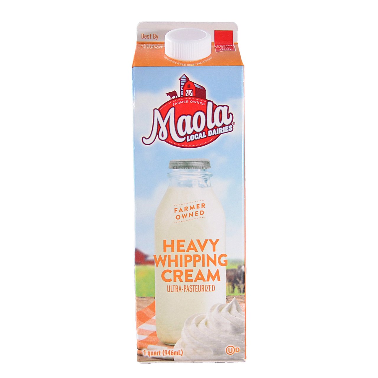 Maola Heavy Whipping Cream 32 oz - Image 1