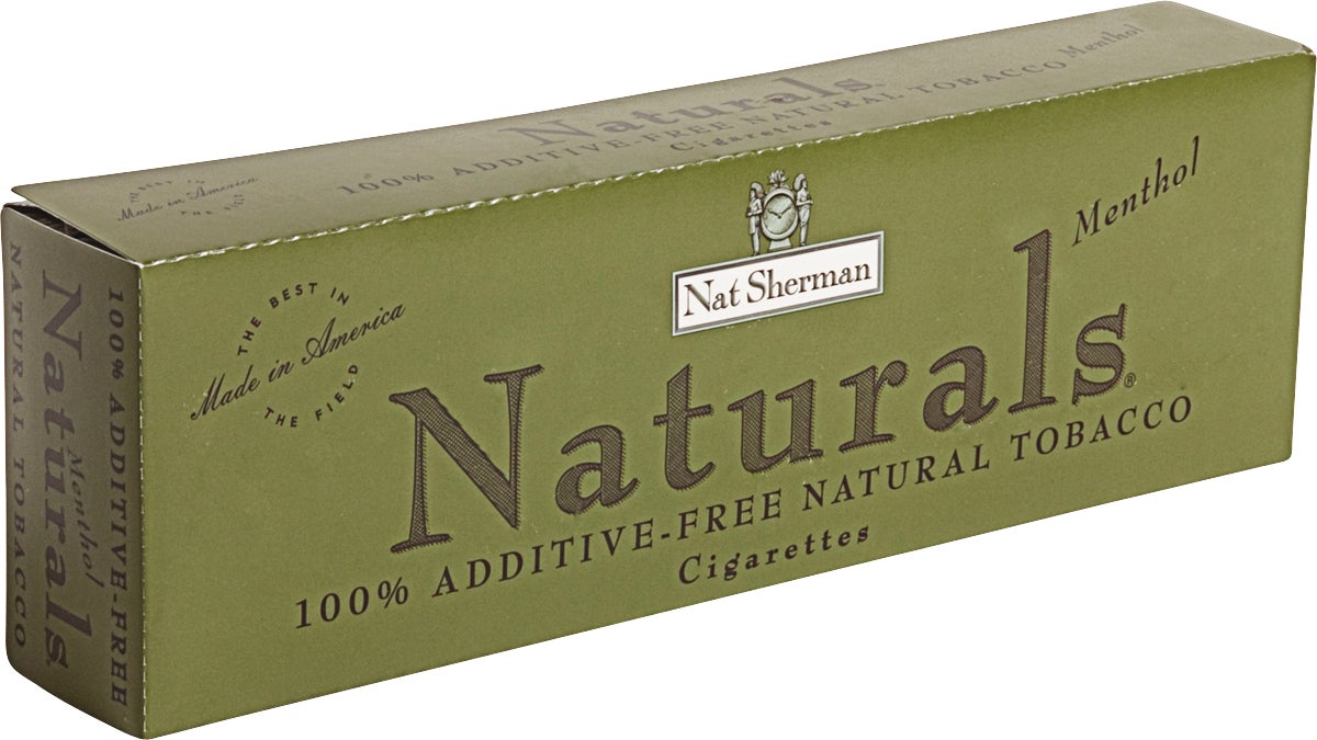 Nat Sherman Select King Menthol Cigarettes, 10 Packs of 20