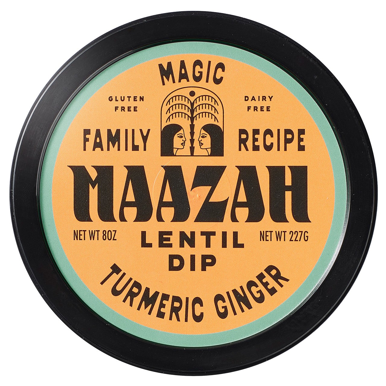 MAAZAH LENTIL DIP TURMERIC GINGER 8 OUNCE CONTAINER - Image 1