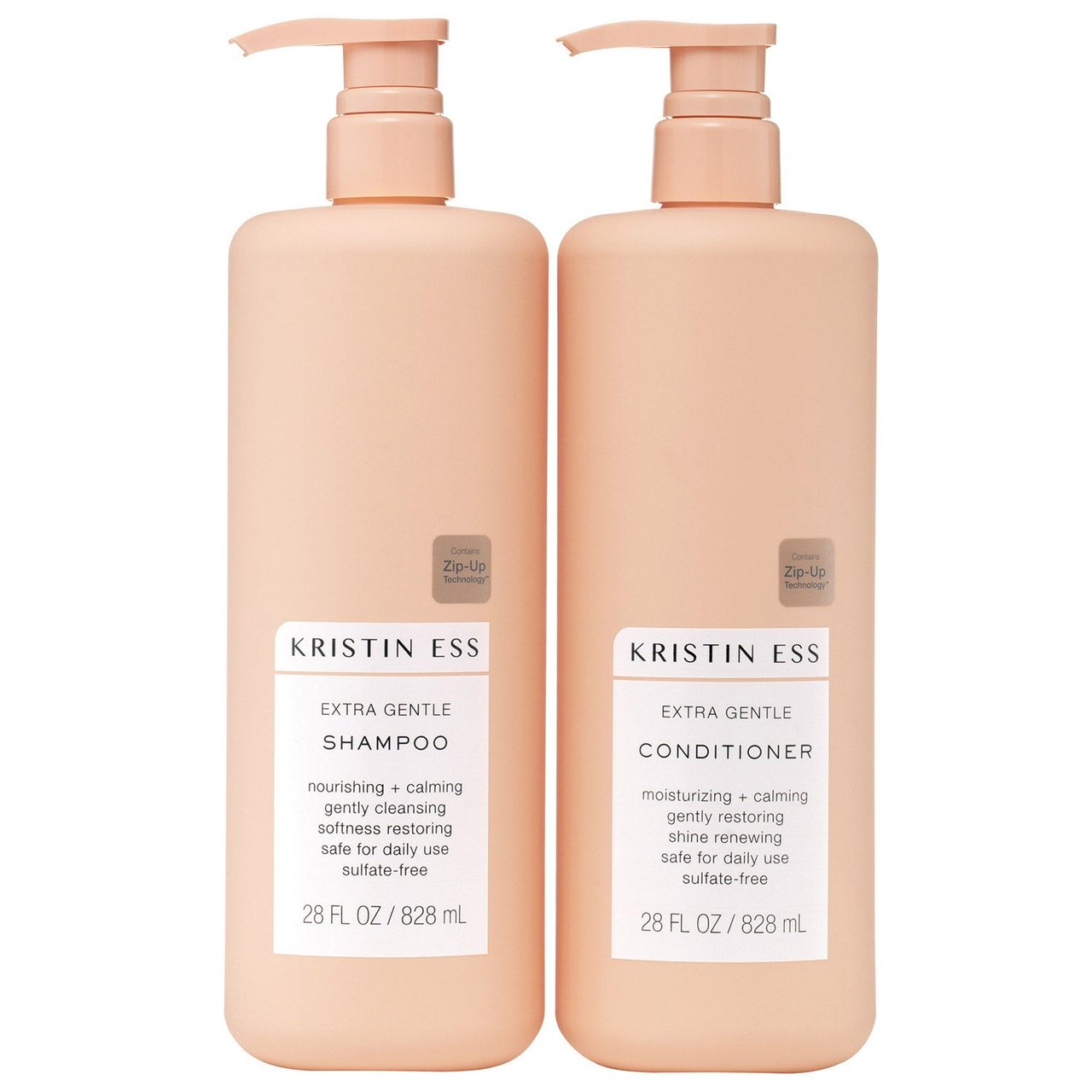 Kristin Ess Extra Gentle Shampoo and Conditioner Set, 28 fl oz, 2-Pack - Image 1