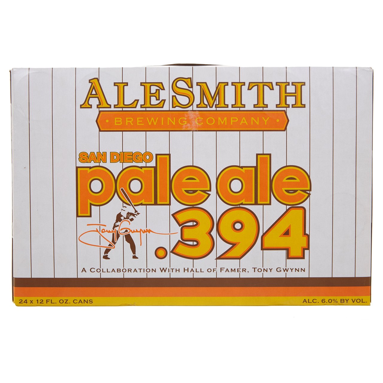 AleSmith Tony Gwynn .394 San Diego Pale Ale, 24 x 12 oz Cans - Image 1