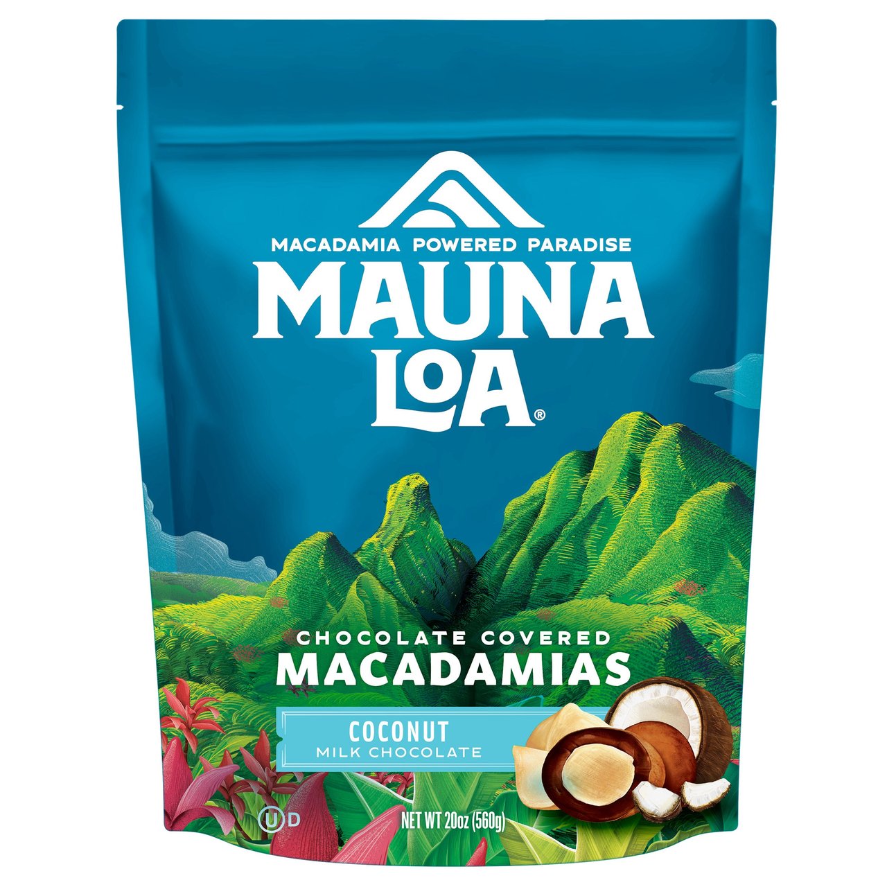 Mauna Loa Coconut Milk Chocolate Macadamias, 20 oz - Image 1