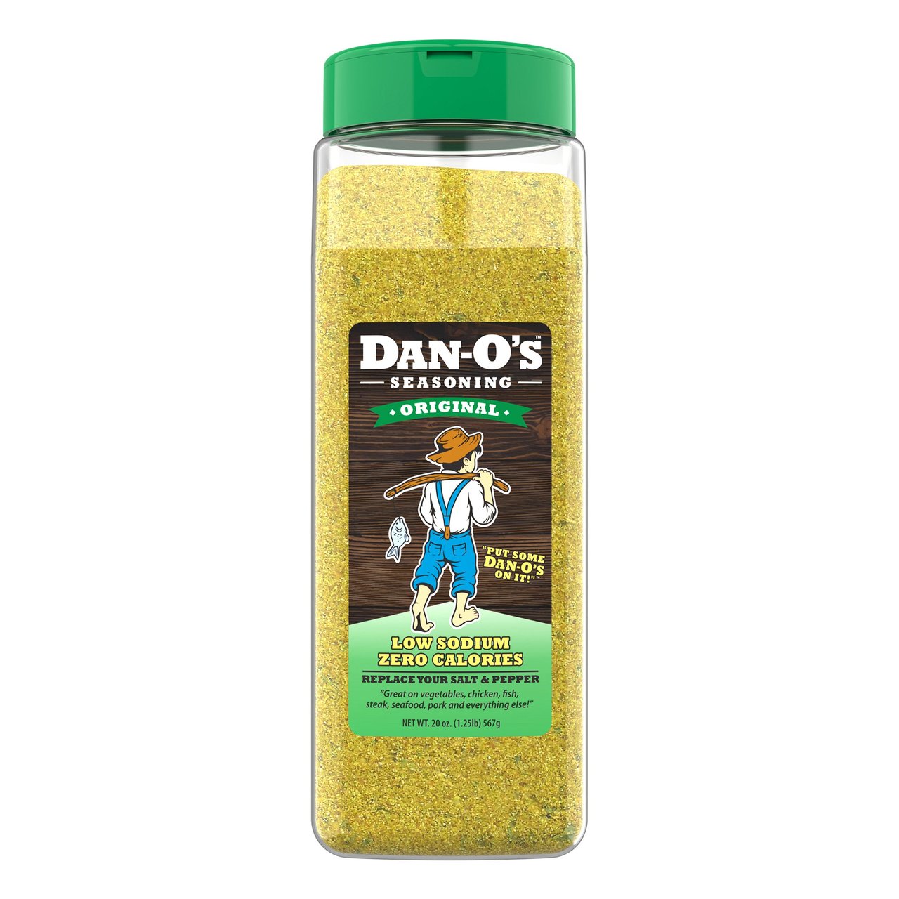 Dan-O's Original Low Sodium Seasoning 20 Ounce Container - Image 1