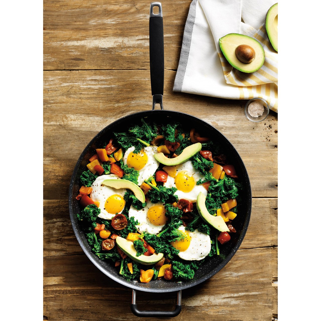 Granitestone Diamond Pro 14" Hard Anodized Non-Stick Jumbo Skillet - Image 1