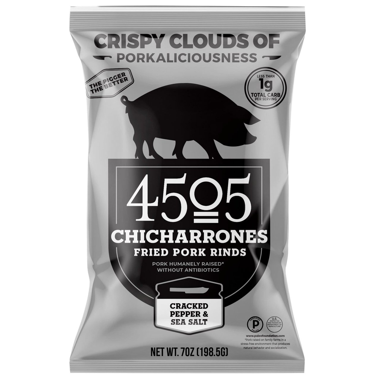 4505 Chicharrones Salt and Pepper 7 Ounces