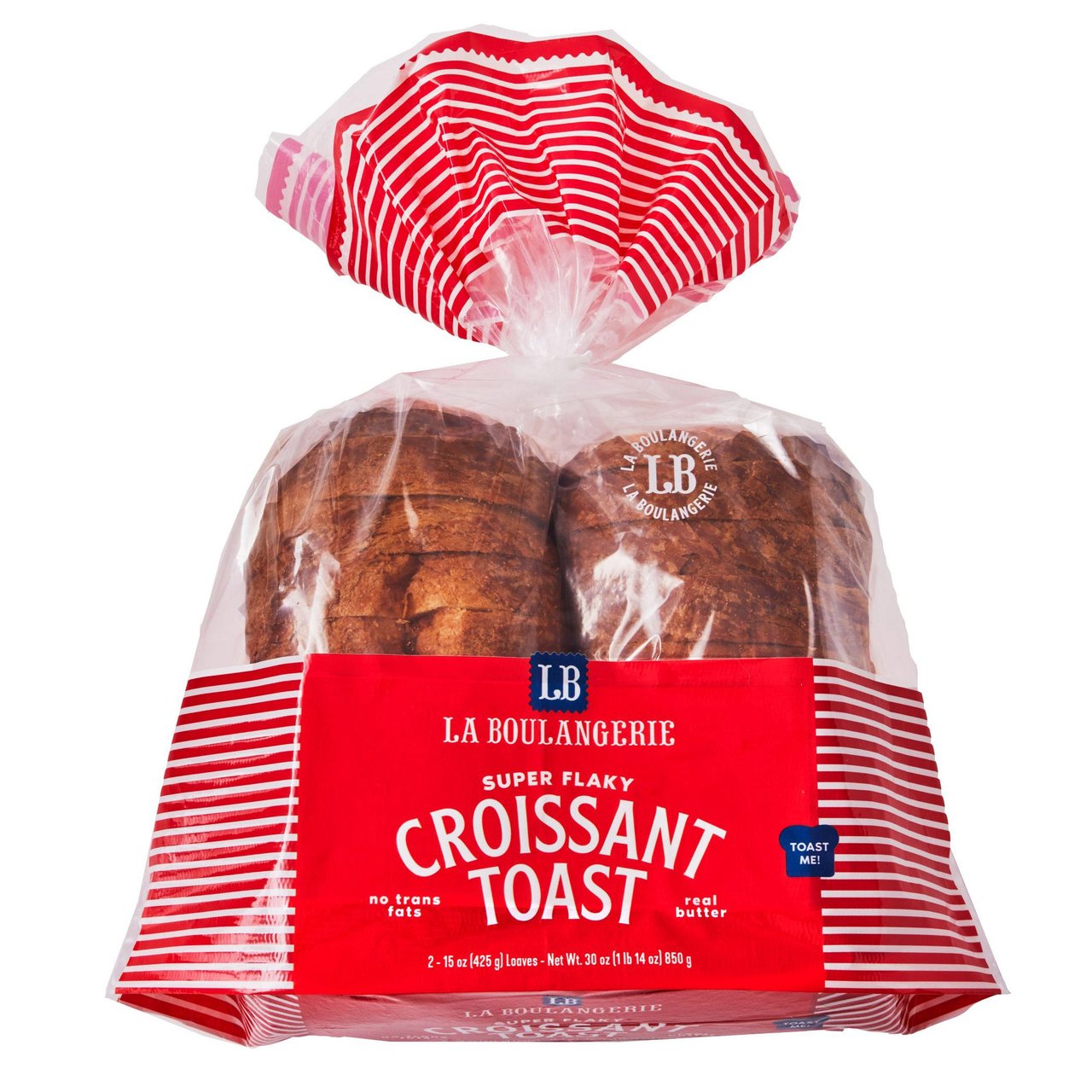 La Boulangerie Super Flaky Croissant Toast, 2 Pack, 15 oz Each - Image 1