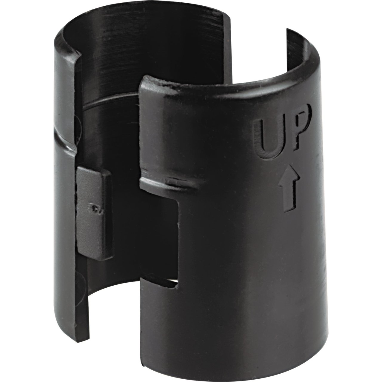 Alera Wire Shelving Shelf Lock Clips, Black, 4 Clips/Pack (ALESW59SLBL) - Image 1