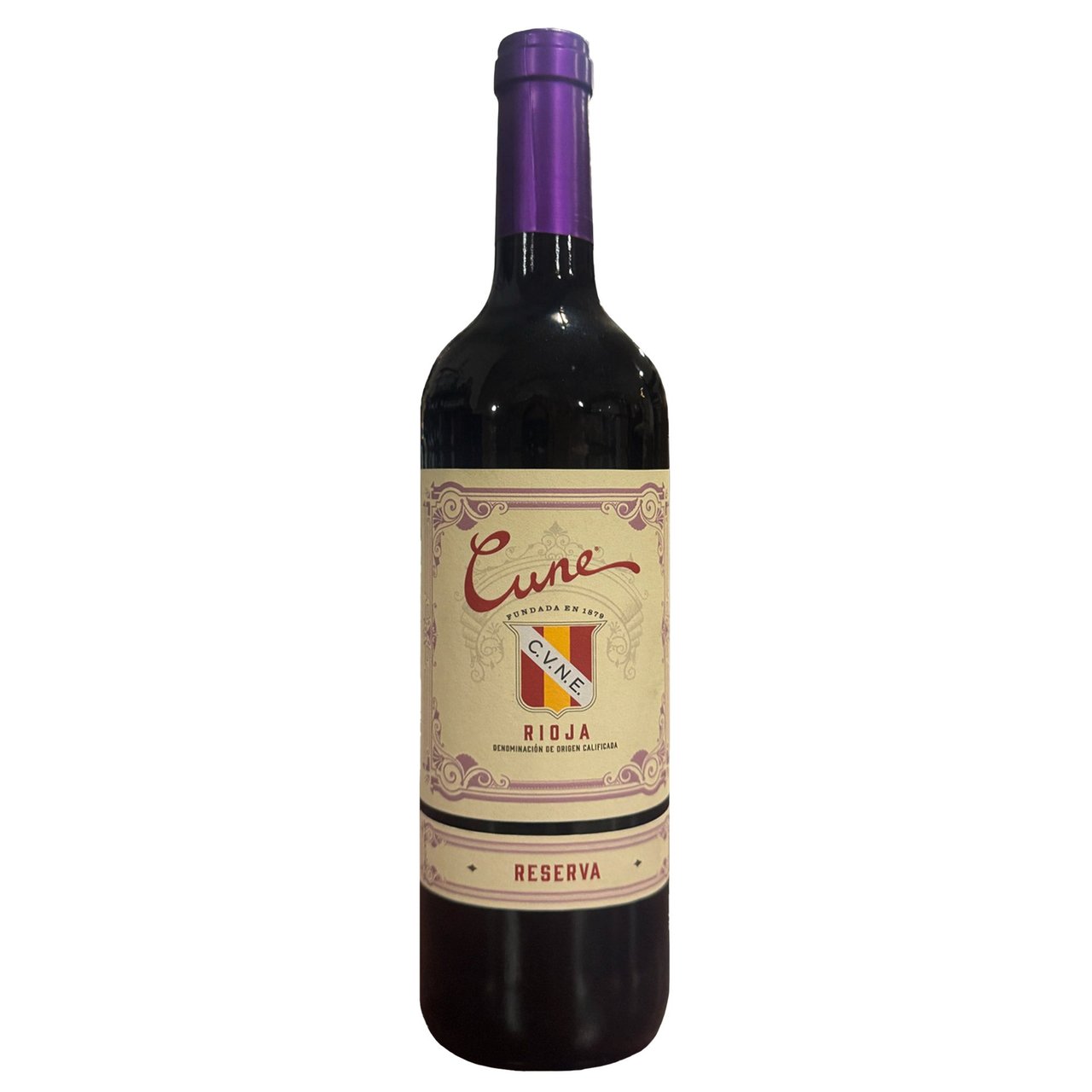 CUNE Rioja Reserva Red Blend Spain 750ML - Image 1