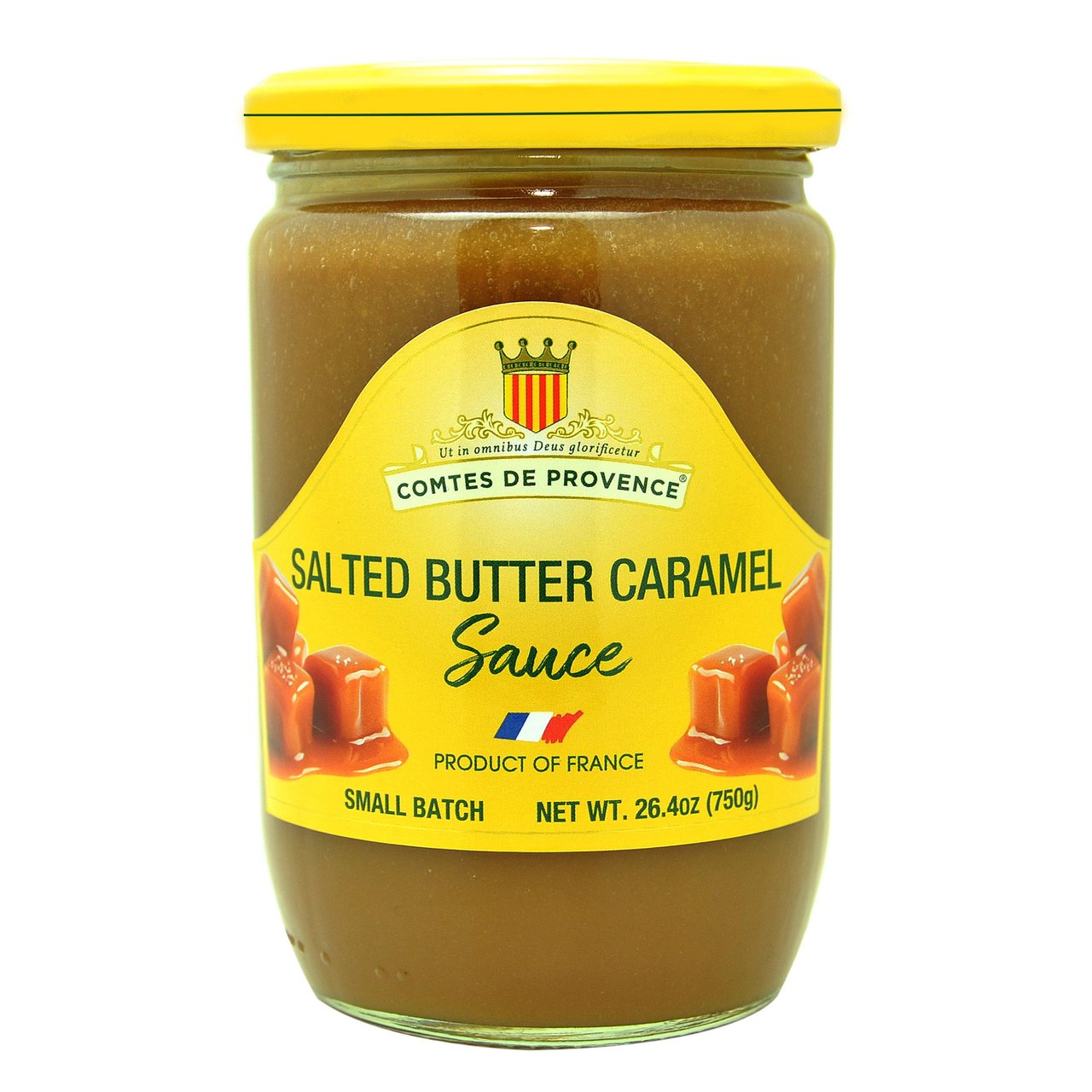 Comtes de Provence Salted Butter Caramel Sauce 26.4 oz - Image 1