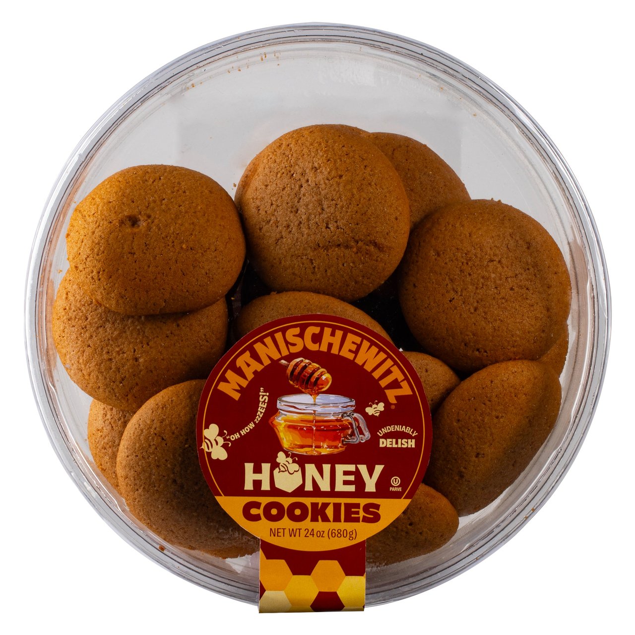 Manischewitz Honey Cookies 24 oz - Image 1