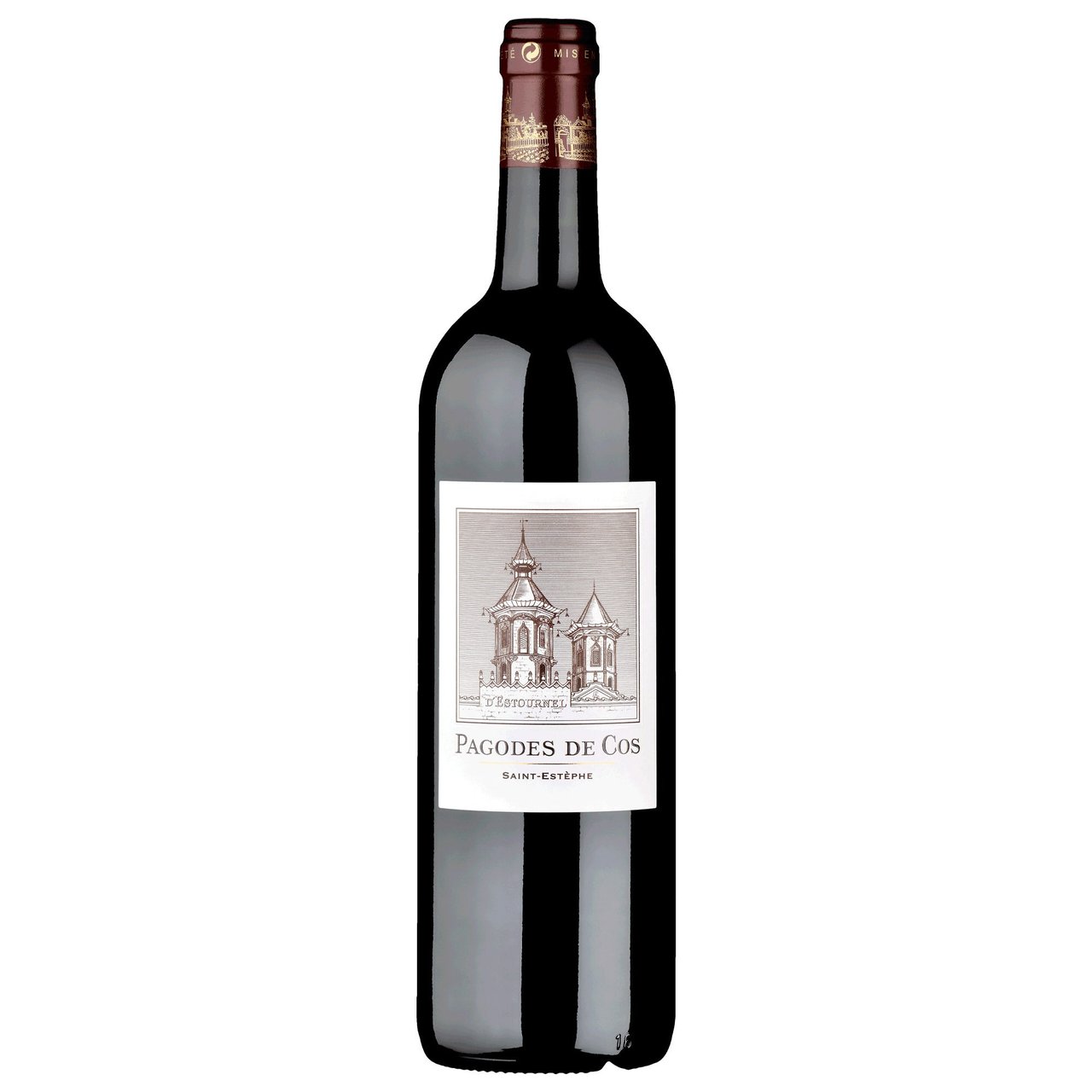 Pagodes de Cos Bordeaux Red Blend France 750ML - Image 1