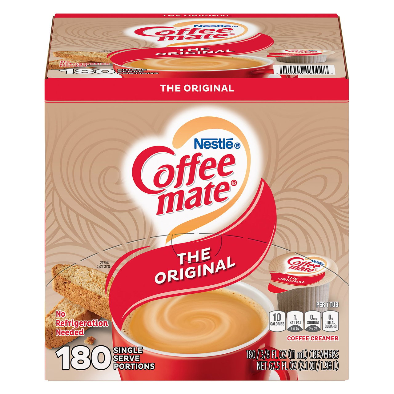 Nestlé Coffee-mate The Original 180 Count - Image 1