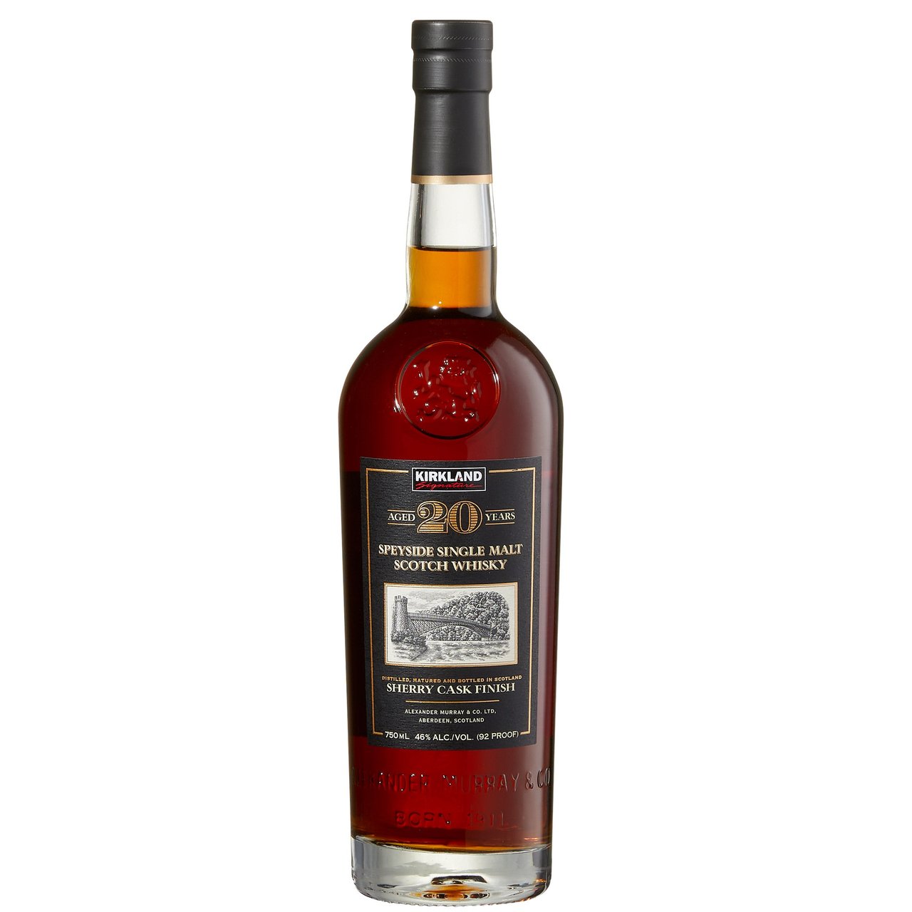 Kirkland Signature 20 Year Speyside Single Malt Scotch Whisky 750mL - Image 1