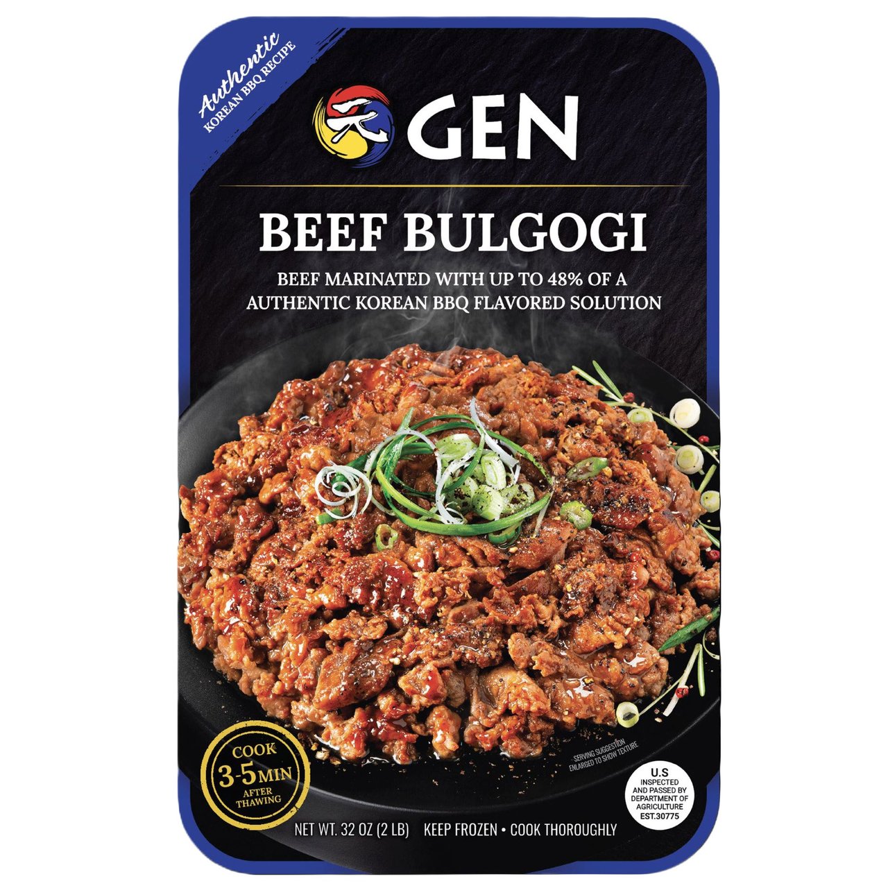 GEN Korean BBQ Beef Bulgogi, 2 x 16 oz - Image 1