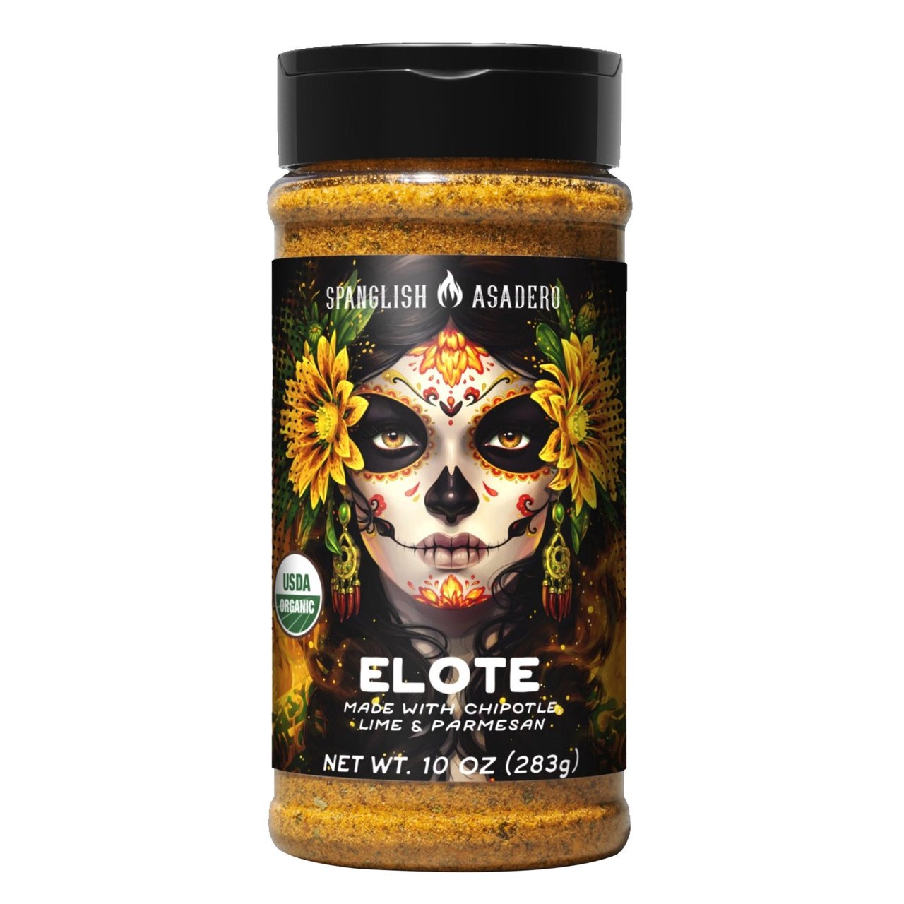 Spanglish Asadero Organic Elote Seasoning, 10 oz - Image 1