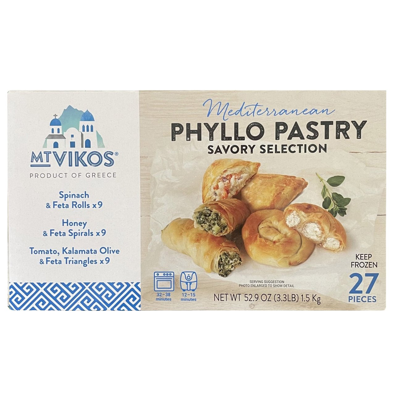 MT VIKOS PHYLLO PASTRY PACK 52.8OZ - Image 1