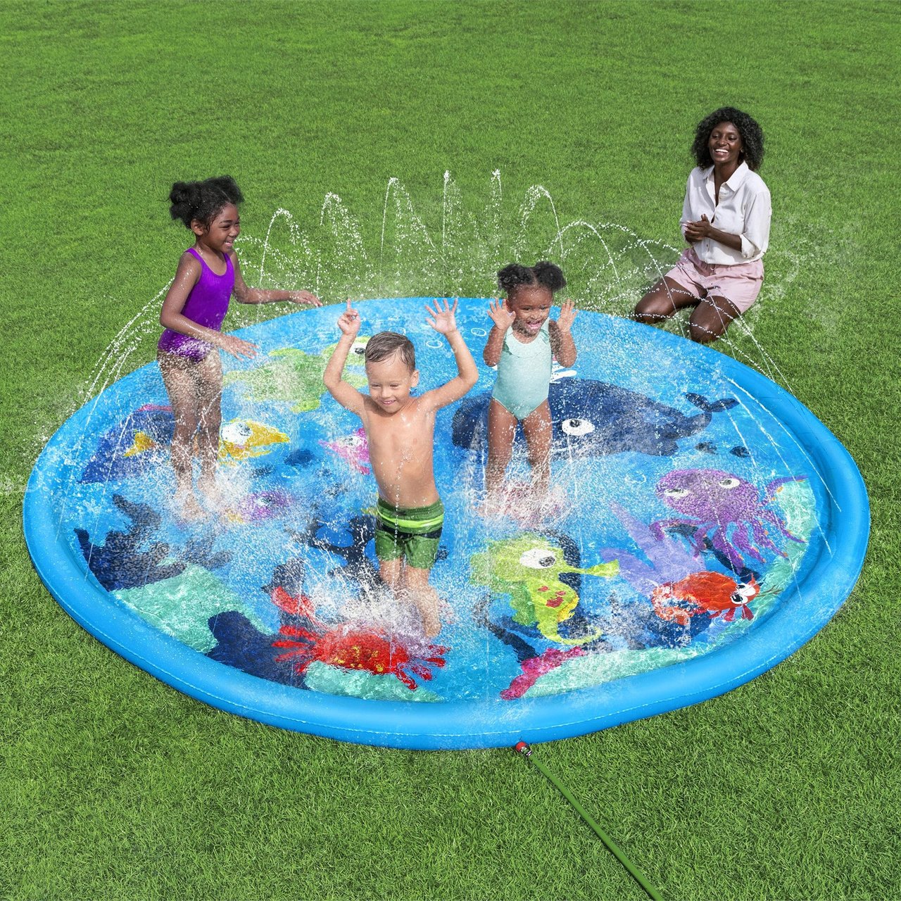 Bestway H2OGO! Underwater Adventure 10ft Sprinkler Pad - Image 1