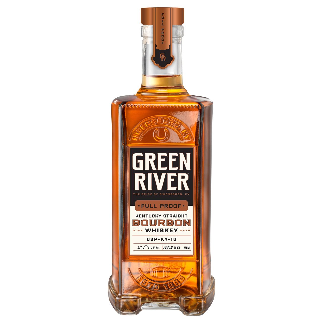 Green River Full Proof Kentucky Straight Bourbon Whiskey 750ml