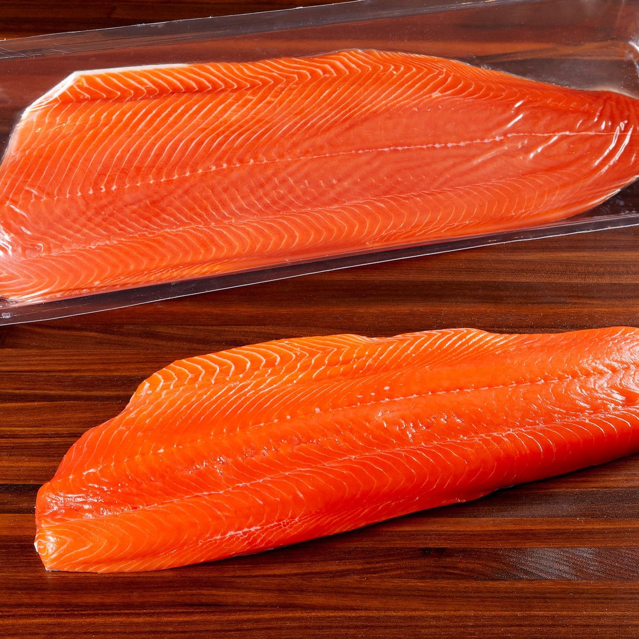 Wild Sockeye Salmon Fillet Previously Frozen Per Lb. - Image 1