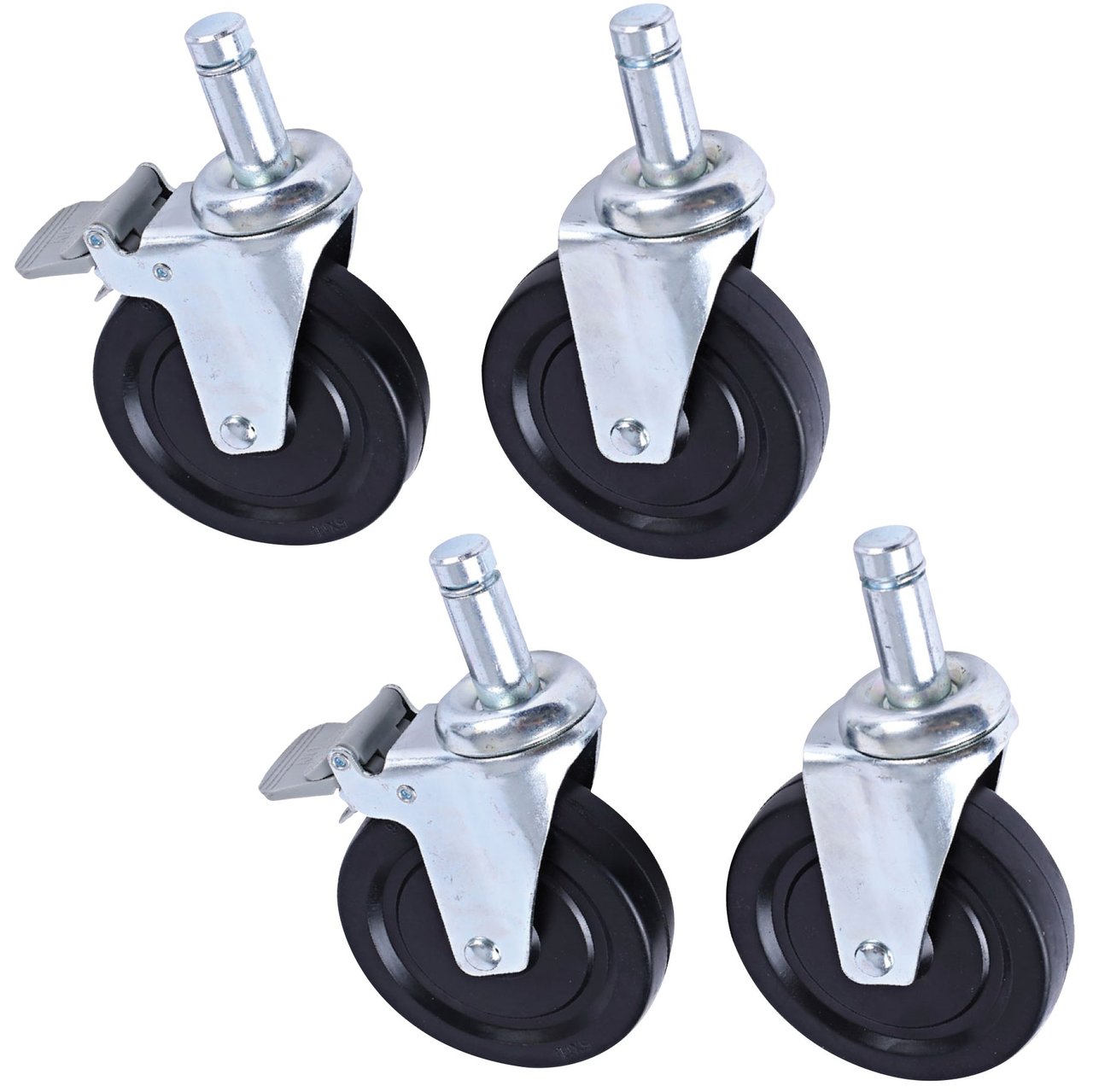 Alera Casters for Wire Shelving Units, Model ALESW590004 - Image 1