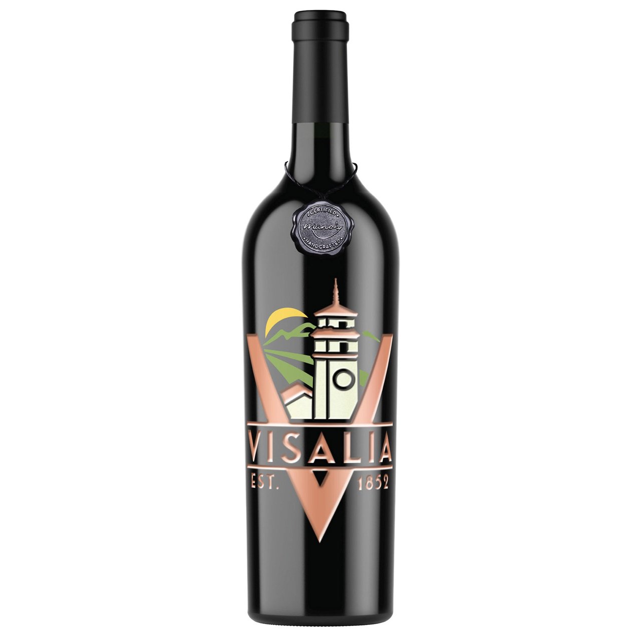 VISALIA ETCHED CABERNET SAUVIGNON CALIFORNIA 750ML