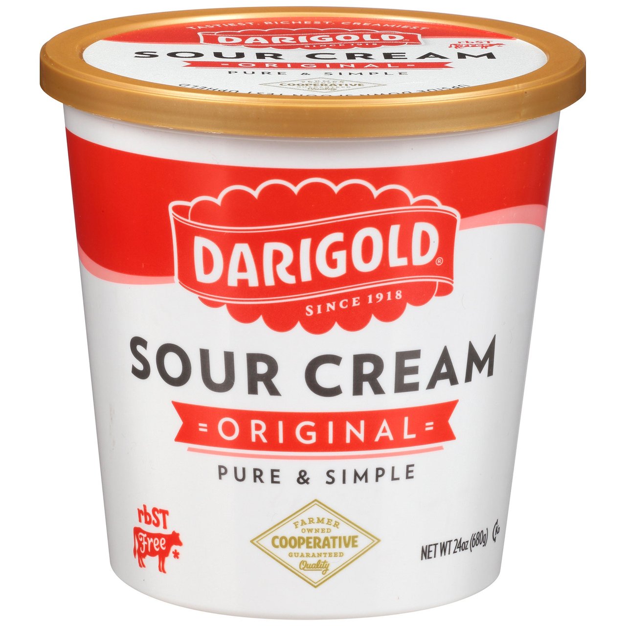Darigold Original Sour Cream, 24 oz, 6-Count (Special Order) - Image 1