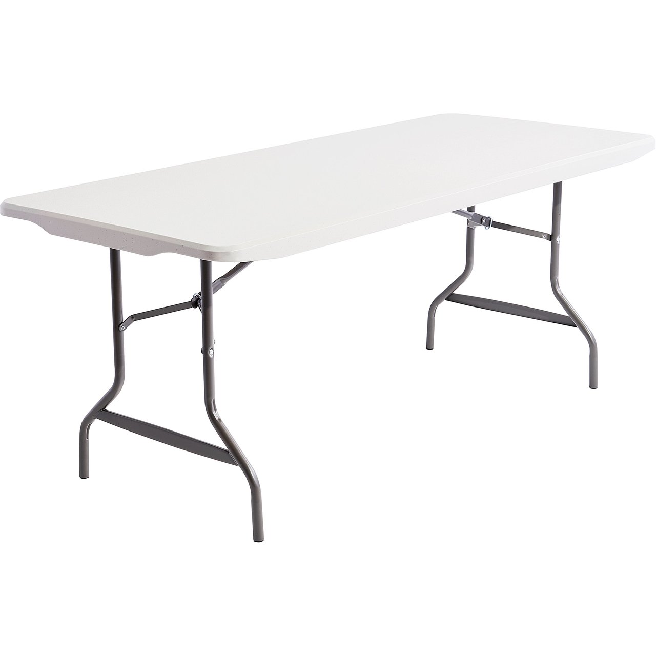 Alera 72" x 30" Banquet Folding Table, Platinum - Image 1